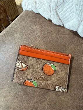 Coach Card Carrying Case